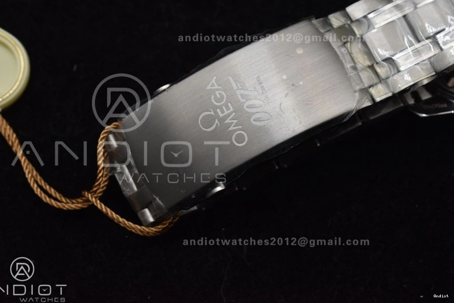 Dial A8807 VSF 300M 1:1 Edition Seamaster Platinum SS on Gray Best Bracelet 007 0405